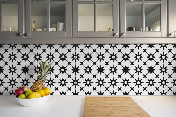 Vinyl floor wall tiles Geometry stars