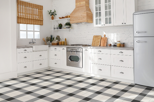 Vinyl floor wall tiles Squares