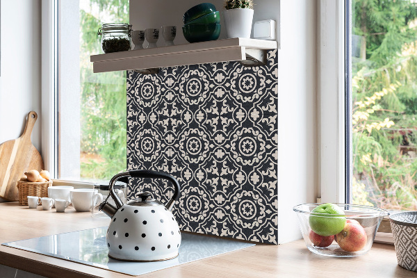 Vinyl flooring wall tiles Oriental gray theme