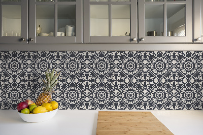 Vinyl flooring wall tiles Oriental gray theme