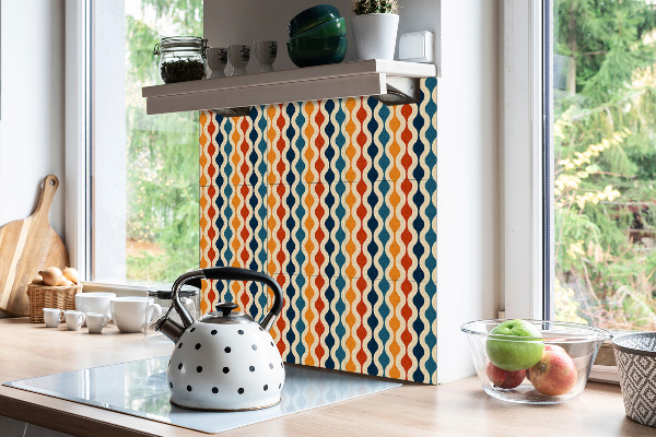 PCV panels Colorful retro pattern