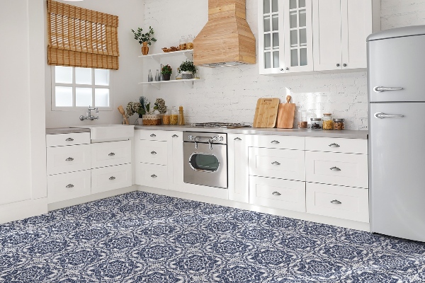 Vinyl flooring wall tiles Oriental climates