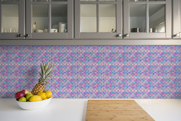 PCV panels Colorful fish scales