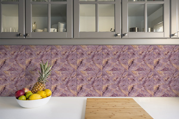 PCV panels Pink marble texture