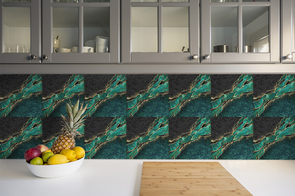 Sticky vinyl tiles The marble river
