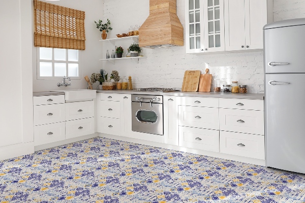 Sticky vinyl tiles Vintage mosaic