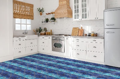 Sticky vinyl tiles Blue marble