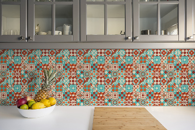 Vinyl wall floor panels Traditional mosaic