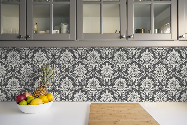 Vinyl wall floor panels Old fashioned pattern