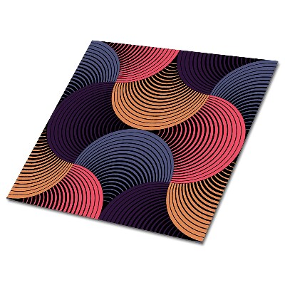 Vinyl flooring wall tiles Retro pattern