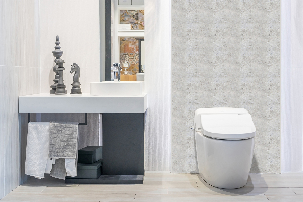 Bathroom wall panel Concrete texture