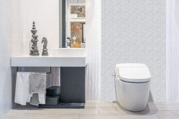 Decorative wall panel Gray mosaic