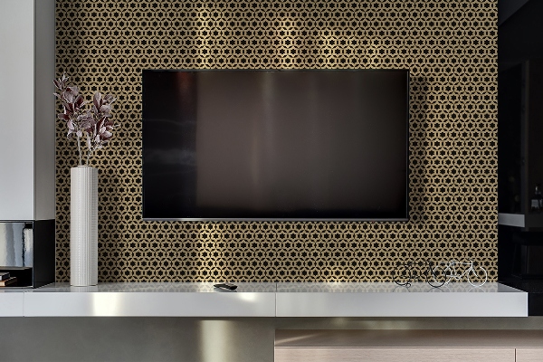 Decorative wall panel Geometric stars