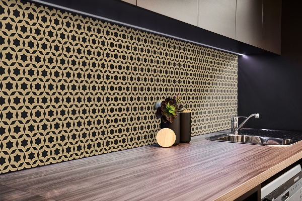 Decorative wall panel Geometric stars