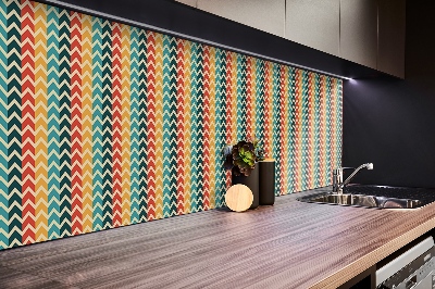 Panel wall covering Retro pattern