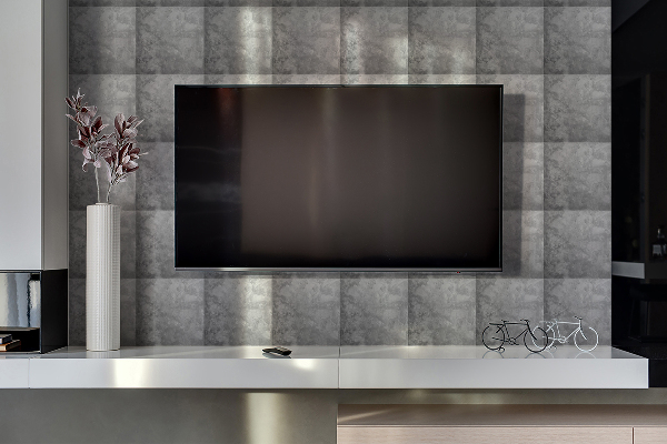 Wall paneling Concrete floor
