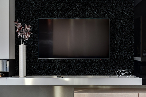 Bathroom wall panel Classic black floor