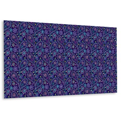 Bathroom wall panel Paisley pattern