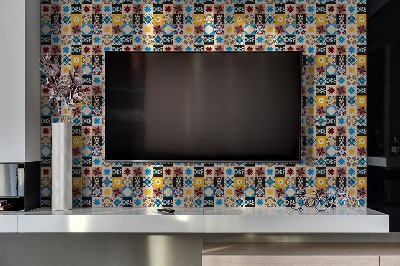 Wall paneling Oriental mosaic