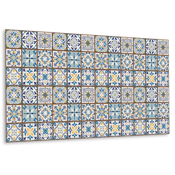 Panel wall covering Arab patchwork