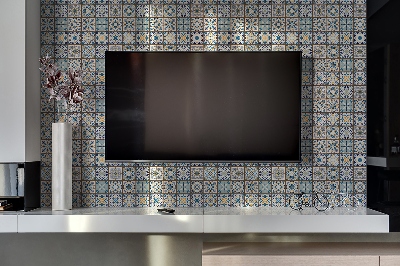 Panel wall covering Arab patchwork