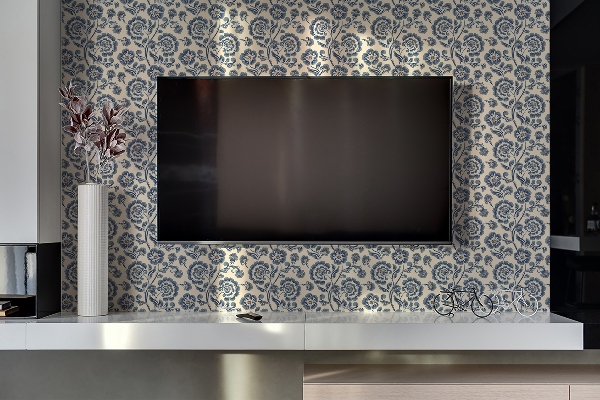 Decorative wall panel Classic floral pattern