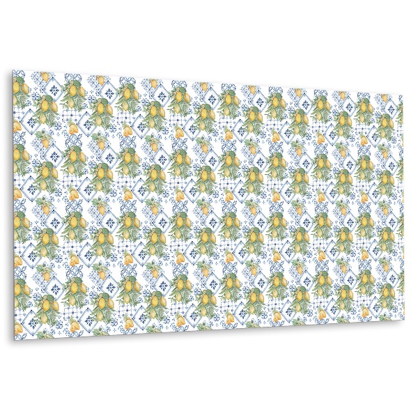 Decorative wall panel Lemons