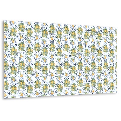 Decorative wall panel Lemons