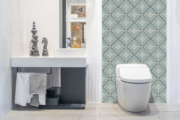 Bathroom wall panel Royal ornament