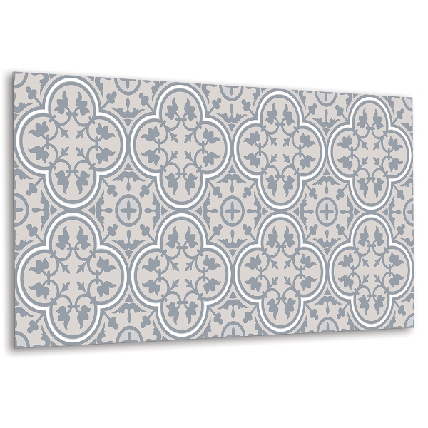 Bathroom wall panel Floristic pattern