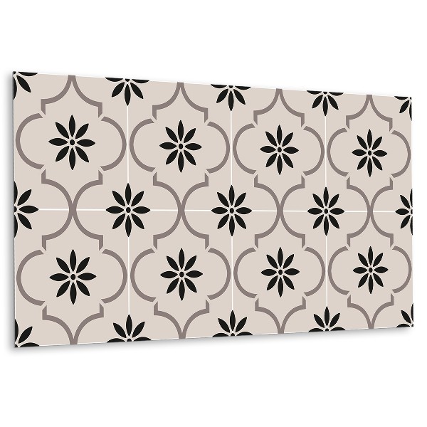 Wall panel Arabic Flower pattern