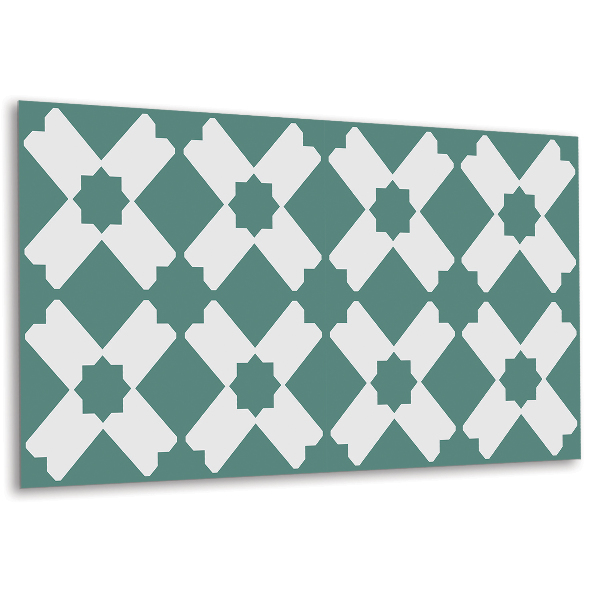 Bathroom wall panel Geometric pattern