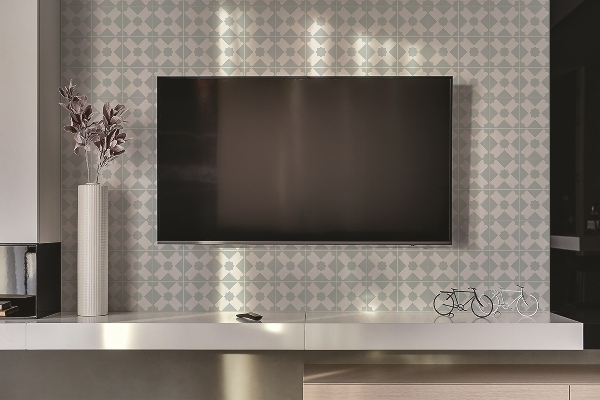 Wall paneling Geometric patchwork