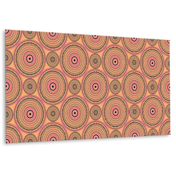 Panel wall covering Arabic ethnic pattern