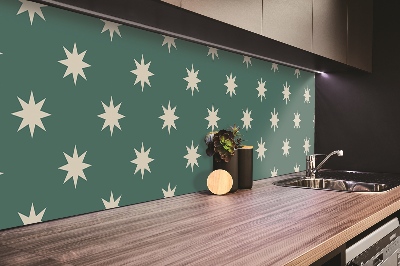 Wall paneling Eight -pointed star