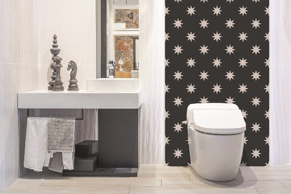 Wall panel A star in a square
