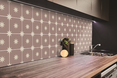 Wall panel Squares and stars