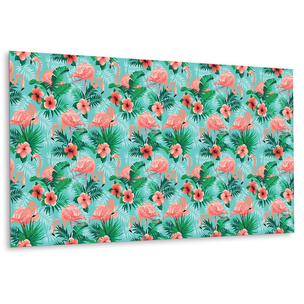 Wall panel Flamingos