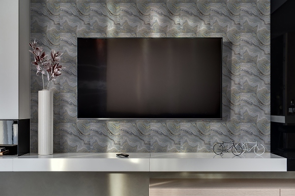 Wall panel Decorative marble waves