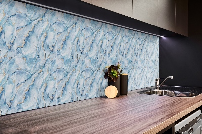 Bathroom wall panel Winter marble