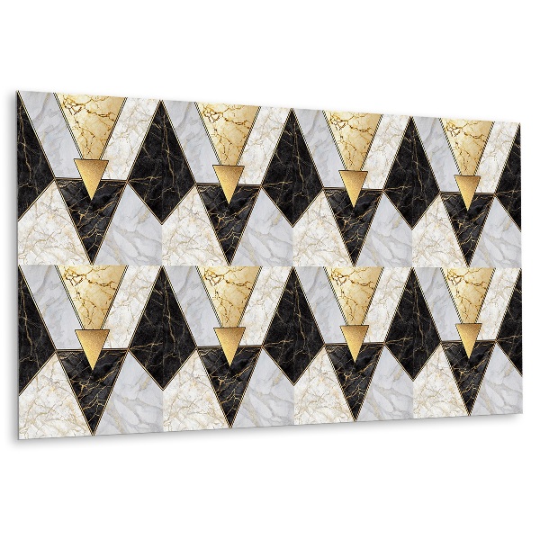 Wall panel Stone triangles