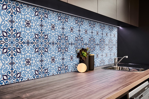TV wall panel Arab pattern
