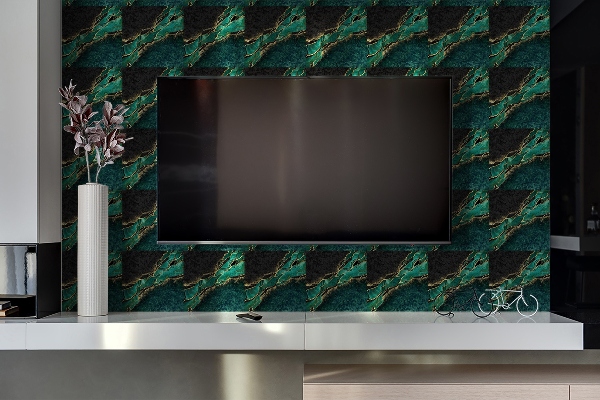 Decorative wall panel Marble river