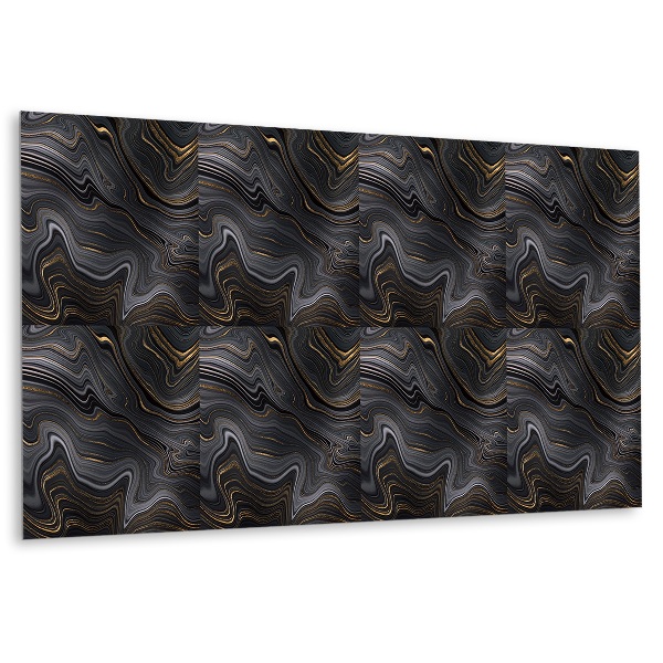 Decorative wall panel Dark abstraction