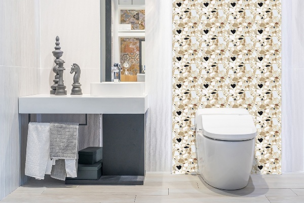 Bathroom wall panel Lastry pattern