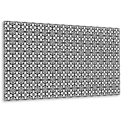 Panel wall covering Spanish pattern