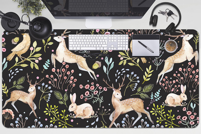 Desk pad Forest animals