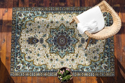Garden rug amazing pattern Persian ornaments