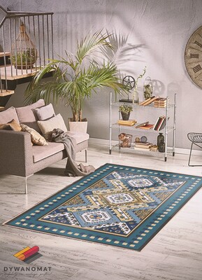 Indoor vinyl PVC carpet Moroccan patterns