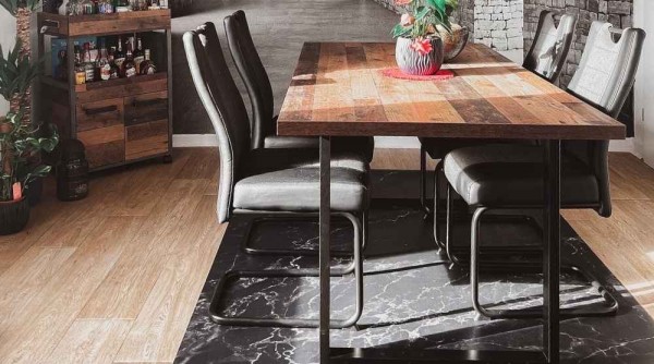 Rug under the dining table - how to choose it?